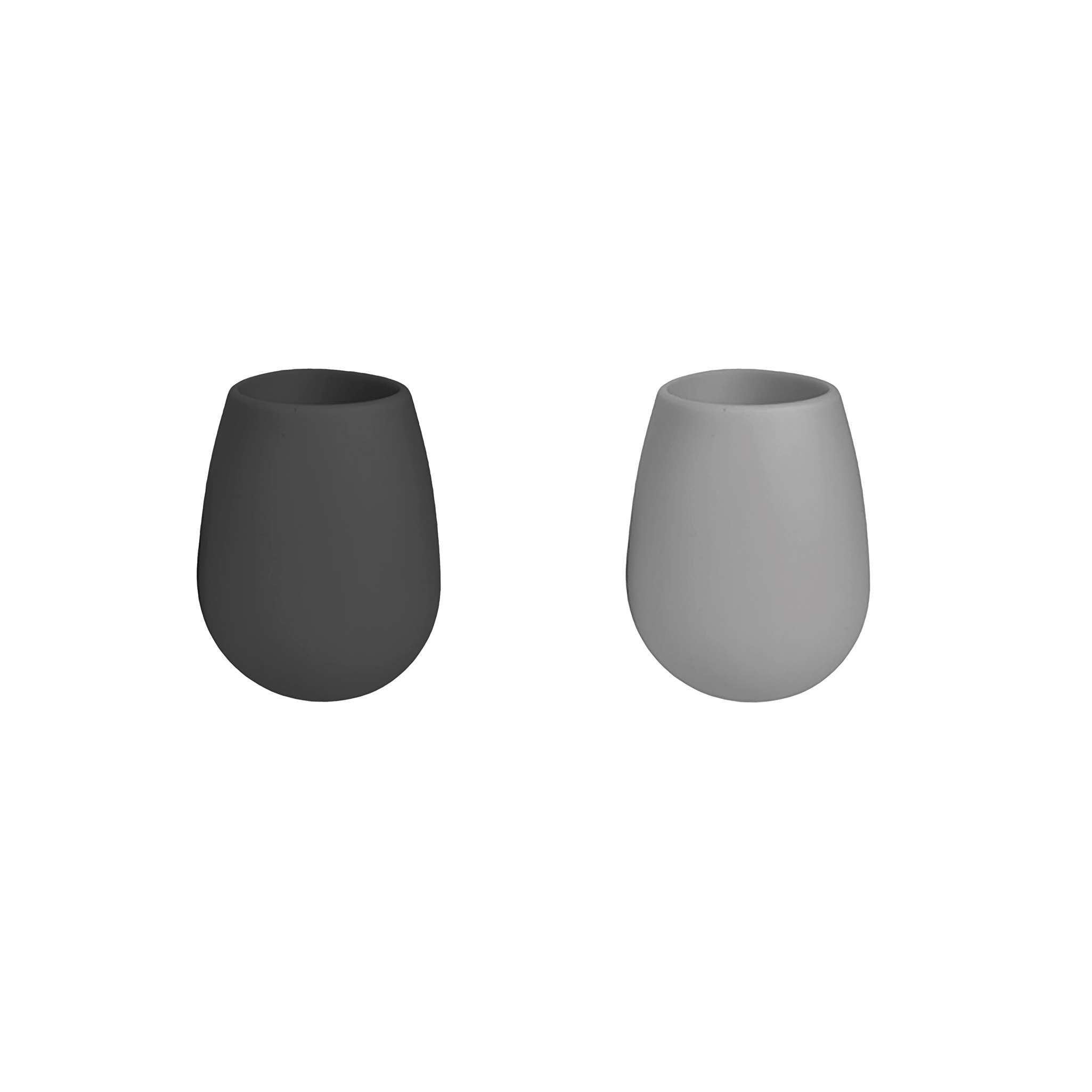 PORTER GREEN – FEGG WATER GLASSES 350ML IN SILICONE - SMOKE & STORM